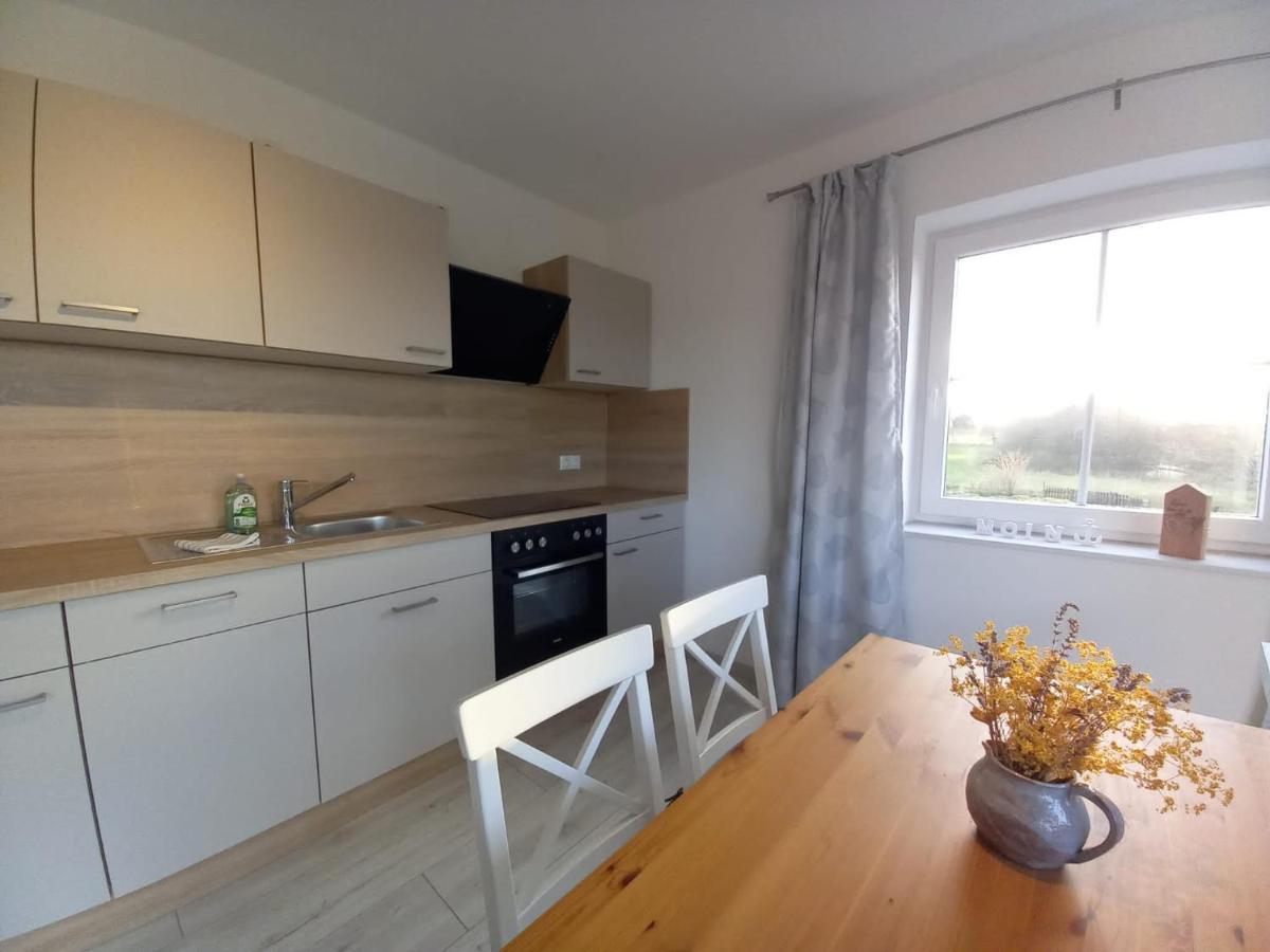 Ferienwohnung Landblick Steenfeld Bagian luar foto