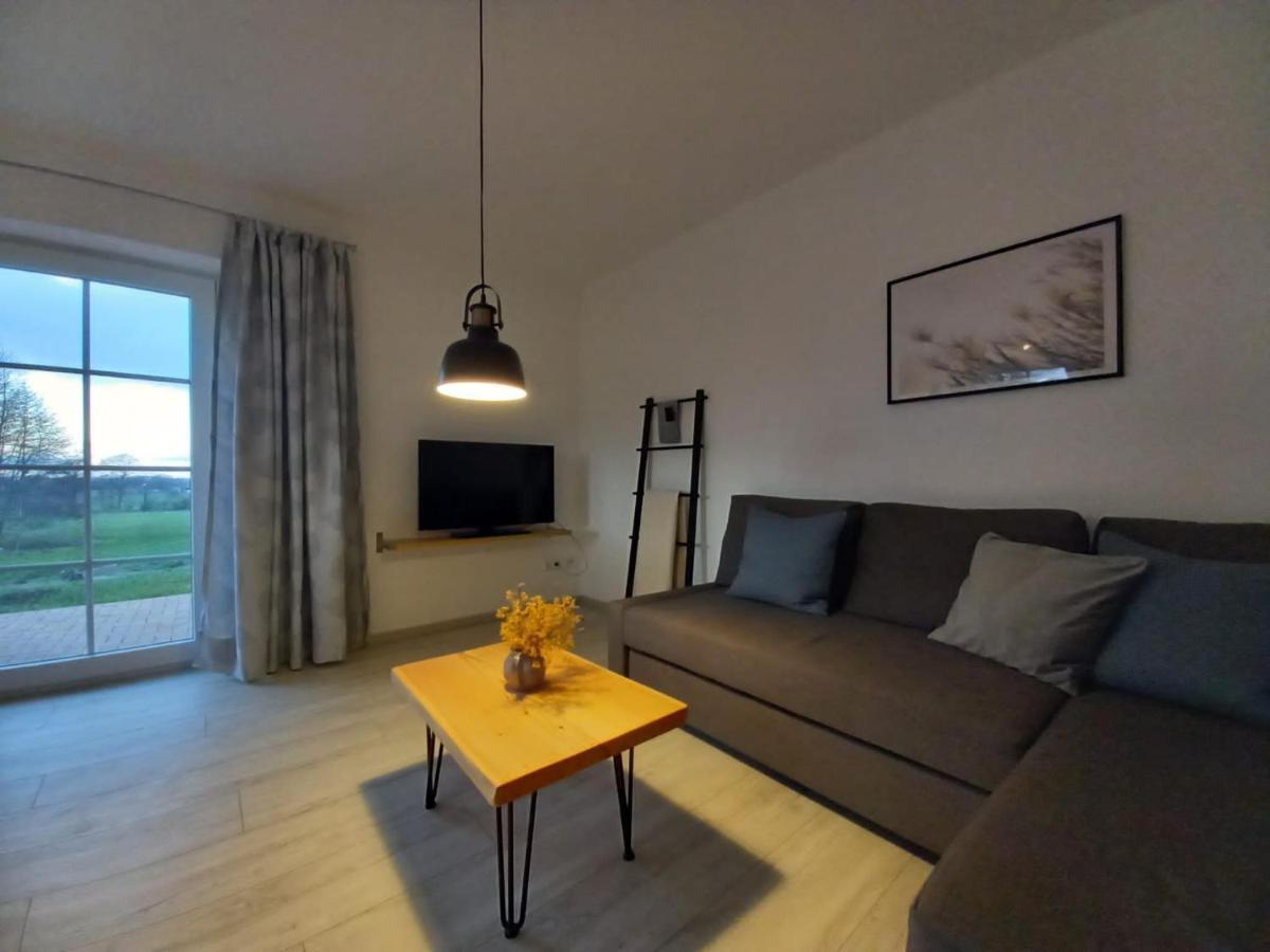 Ferienwohnung Landblick Steenfeld Bagian luar foto